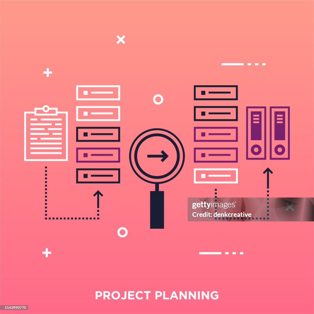 Organizing Prioritizing Tasks Outline Vector Graphic Concept High-Res ...