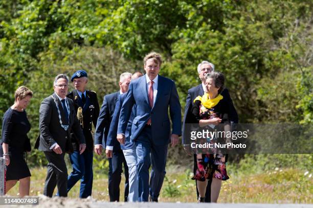 Official opening of the Krammer Windpark in Bruinisse, in the south of The Netherlands with the presence of His Majesty King Willem-Alexander Claus...