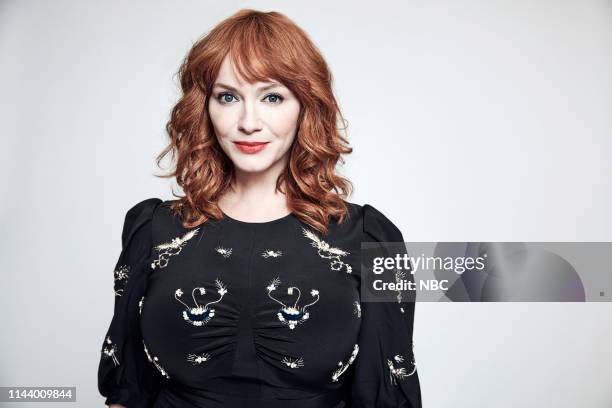 Upfront Portrait Studio -- Pictured: Christina Hendricks "Good Girls" --