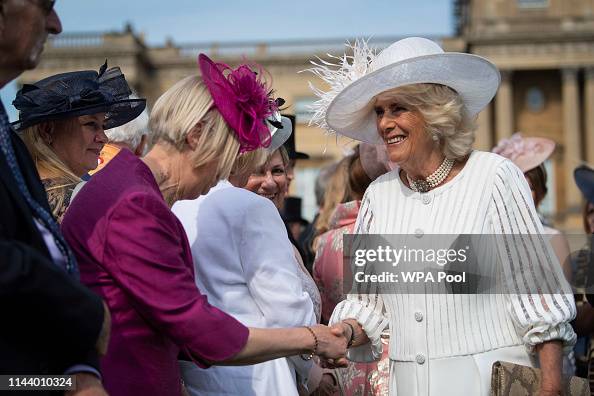 The Queen's Garden Party At Buckingham Palace The Queen's Garden Party At Buckingham Palace