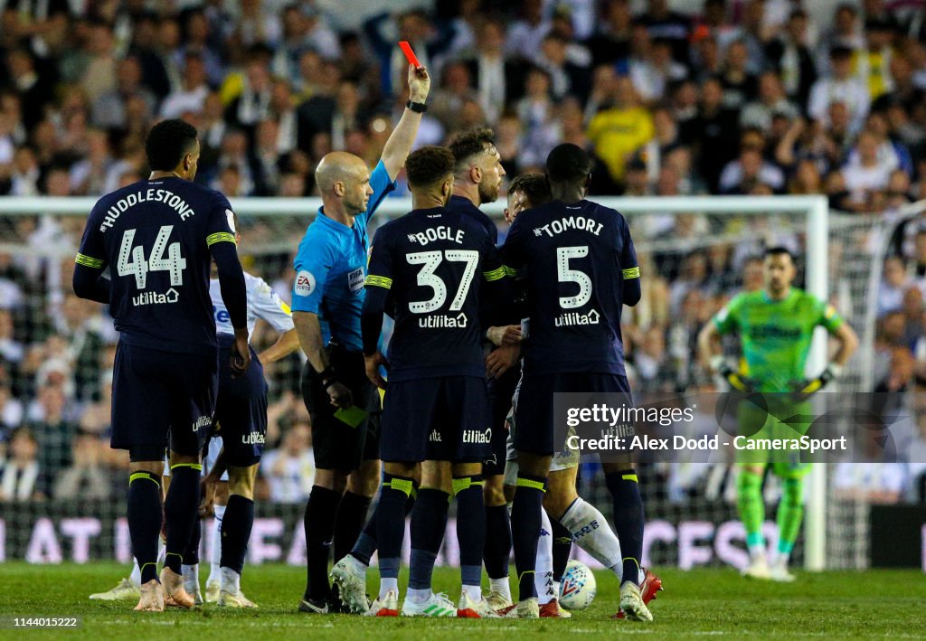 Leeds United v Derby County - Sky Bet Championship Play-off Semi Final: Second Leg