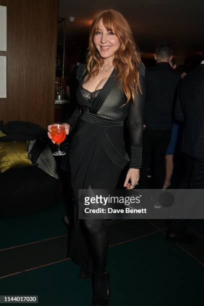 Charlotte Tilbury attends the London Premiere after party for new Channel 4 show "Catch-22", based on Joseph Heller's novel of the same name, at...