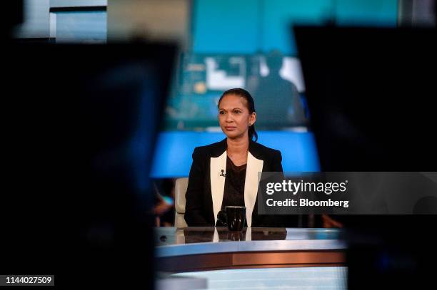 Gina Miller, founding partner of SCM Private LLP, pauses during a Bloomberg Television interview on the sidelines of an Equality Summit at...