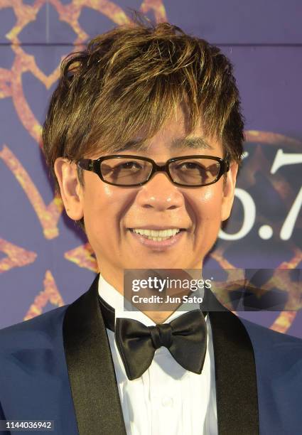 Voice actor Koichi Yamadera attends the Japan premiere of 'Aladdin' on May 16, 2019 in Tokyo, Japan.