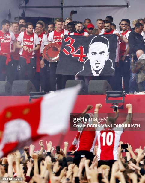 The father and brother of Ajax midfielder Abdelhak Nouri, who suffered permanent brain damage in July 2017 after cardiac arrest during a friendly...