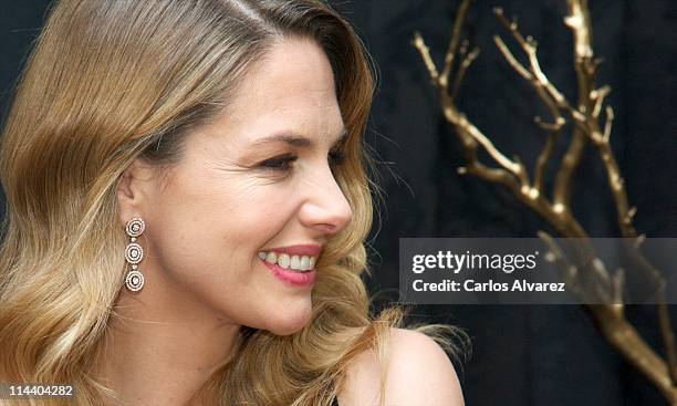 Model Genoveva Casanova is presented as a new face of Chocron Jewelry on May 19, 2011 in Madrid, Spain.
