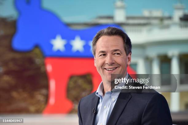 Governor of Montana and democratic presidential candidate Steve Bullock visits "The Daily Briefing" with Dana Perino at Fox News Channel Studios on...