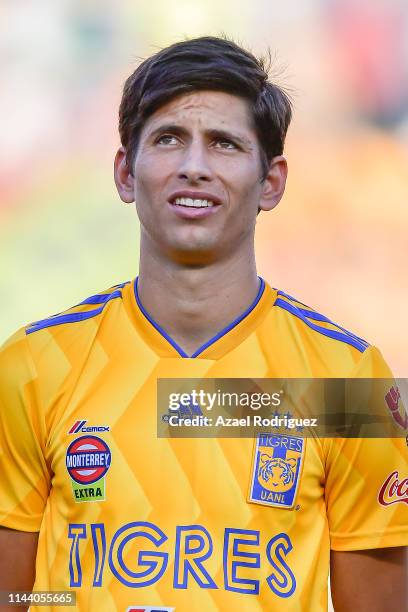 Jürgen Damm, #25 of Tigres, pose prior the 15th round match between Tigres UANL and Morelia as part of the Torneo Clausura 2019 Liga MX at...