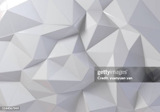 3d rendering white background - tvådimensionell form bildbanksfoton och bilder