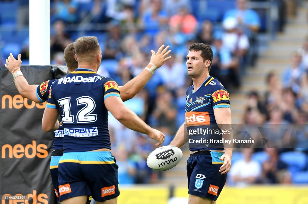NRL Rd 6 - Titans v Knights