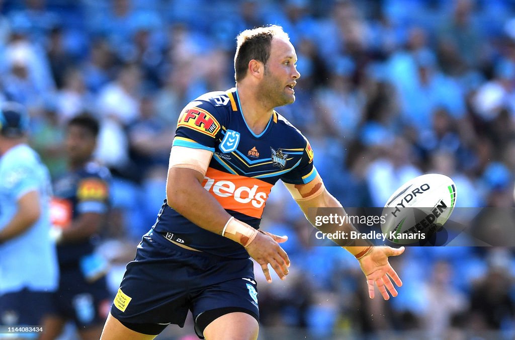NRL Rd 6 - Titans v Knights