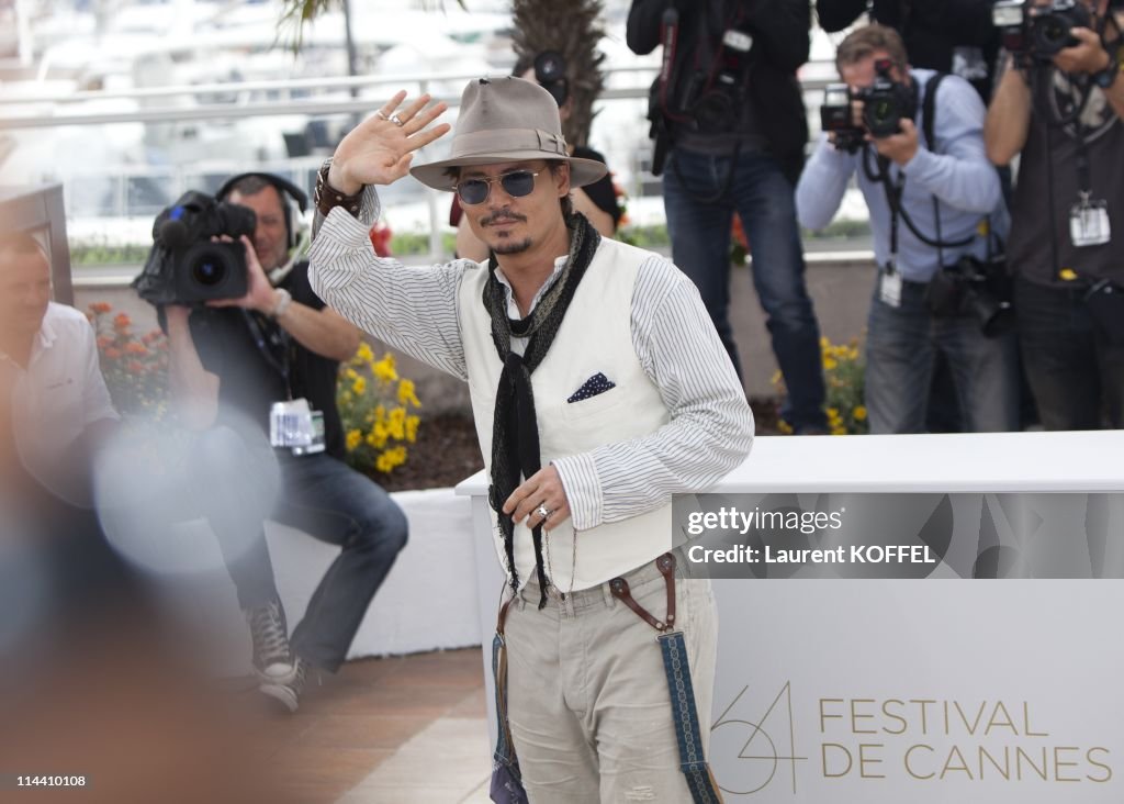 64th Annual Cannes Film Festival - "Pirates of the Caribbean: On Stranger Tides" Photo Call