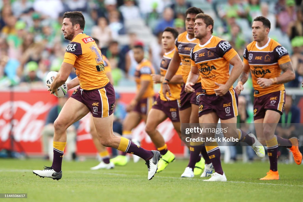 NRL Rd 6 - Raiders v Broncos