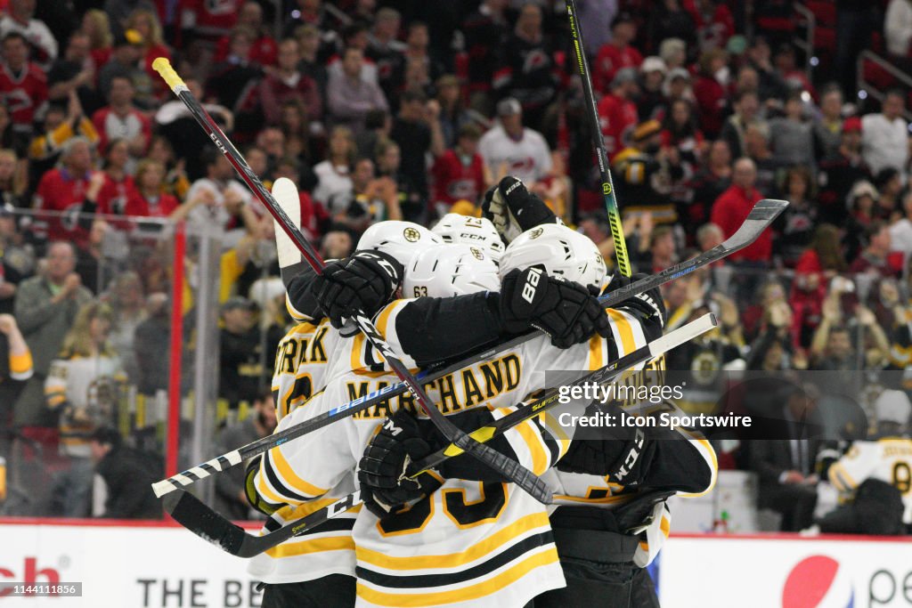 NHL: MAY 16 Stanley Cup Playoffs Eastern Conference Final - Bruins at Hurricanes