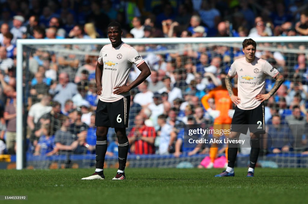 Everton FC v Manchester United - Premier League