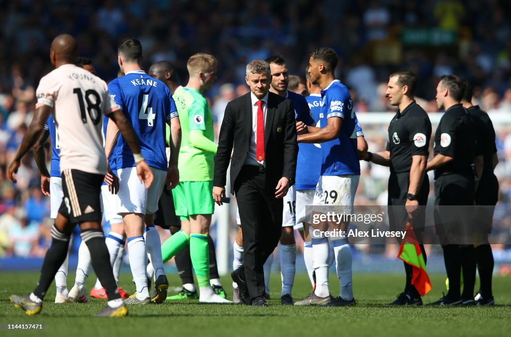 Everton FC v Manchester United - Premier League