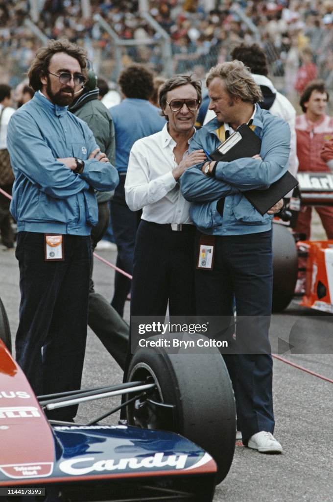 Bernie Ecclestone At The 1983 Dutch Grand Prix