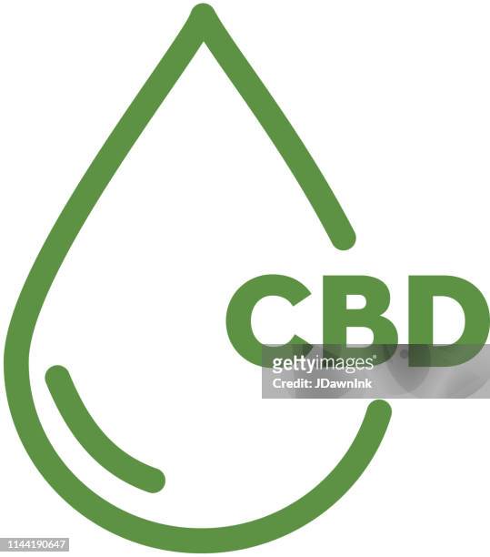 cannabis cbd oil products icon - cannabis oil stock illustrations
