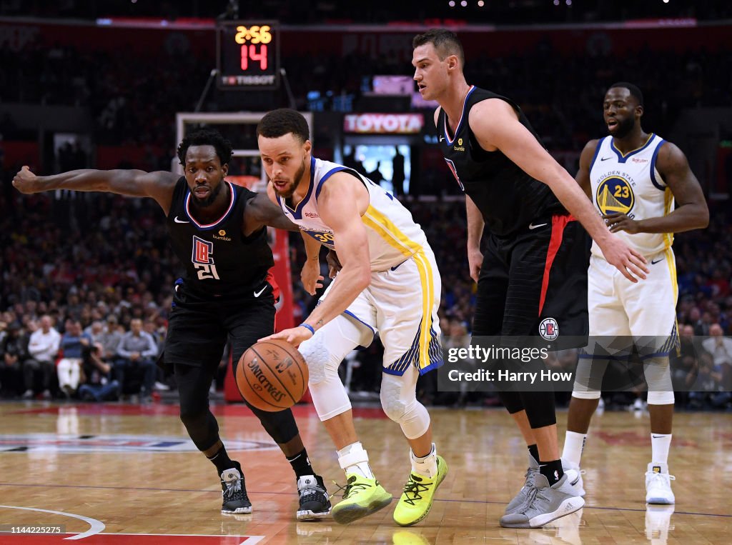 Golden State Warriors v Los Angeles Clippers - Game Four