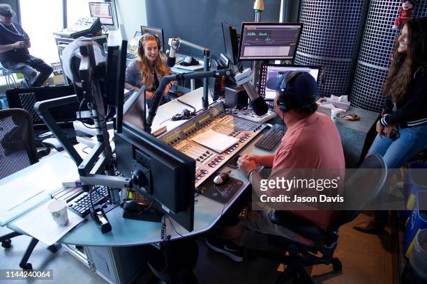 Recording Artist Ingrid Andress speaks to SiriusXM Host Storme Warren at SiriusXM Studios on May 13, 2019 in Nashville, Tennessee.