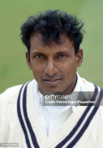 Aravinda de Silva of Kent and Sri Lanka before the Benson and Hedges Cup Semi Final between Kent and Somerset at St Lawrence Ground, Canterbury, 13th...