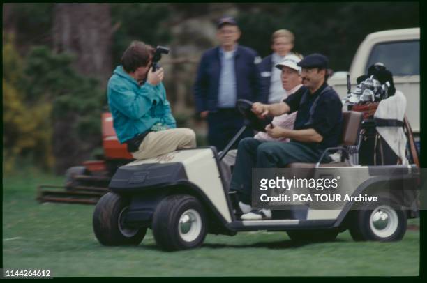 Jeff Sultan, Bobby Rahal 1993 AT&T Pebble Beach National Pro-Am Photo by Jeff McBride/PGA TOUR Archive