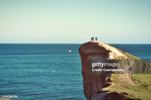 tunnel beach - dunedin stock pictures, royalty-free photos & images