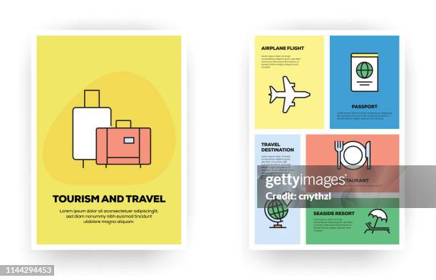 tourism and travel related infographic - booking hotel stock illustrations