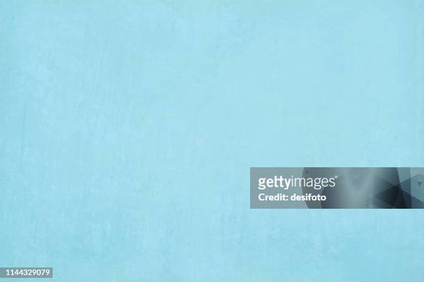 illustrazioni stock, clip art, cartoni animati e icone di tendenza di vettore cornice orizzontale illustrazione di uno sfondo grungy grigio cielo vuoto di colore blu - blu chiaro