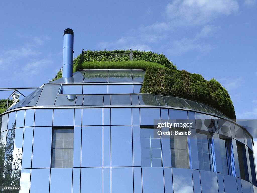 Modern office building in Switzerland