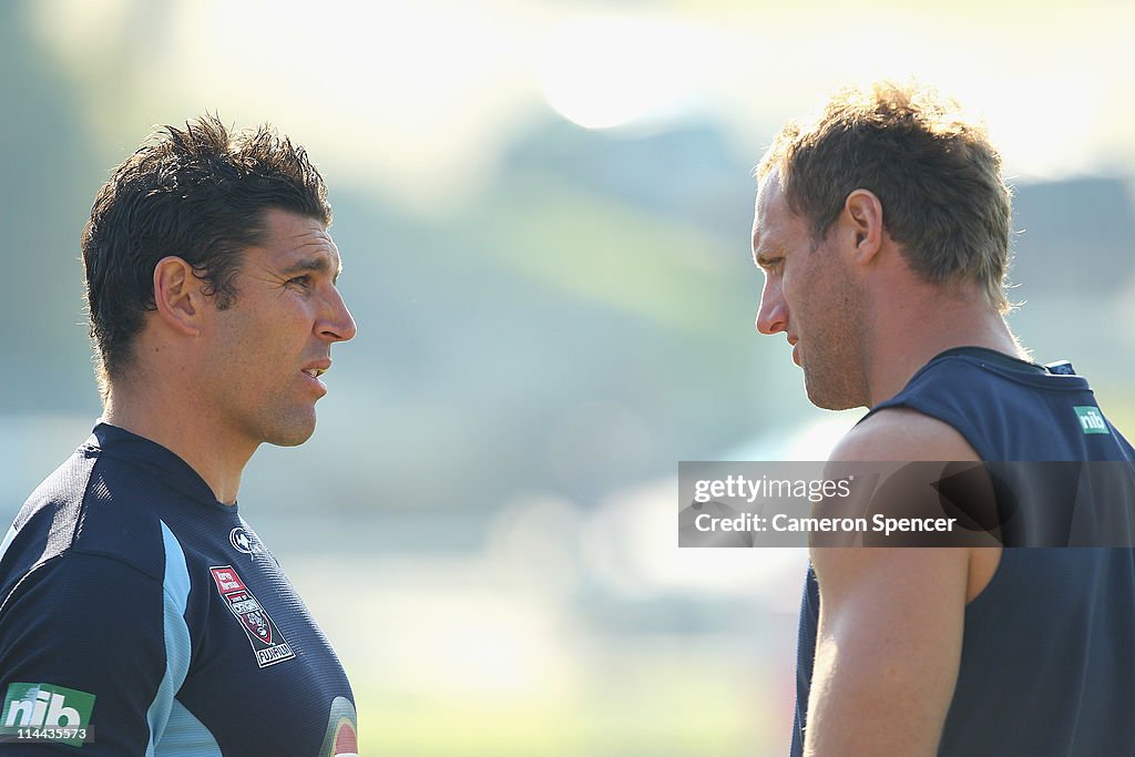 New South Wales Blues Training Session