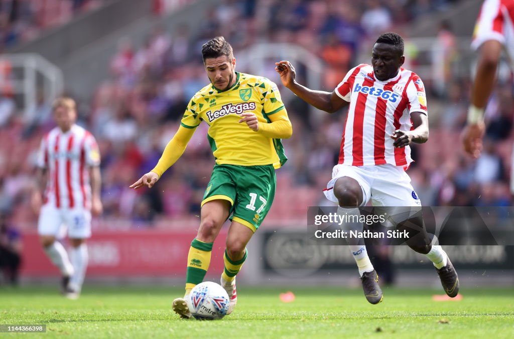 Stoke City v Norwich City - Sky Bet Championship