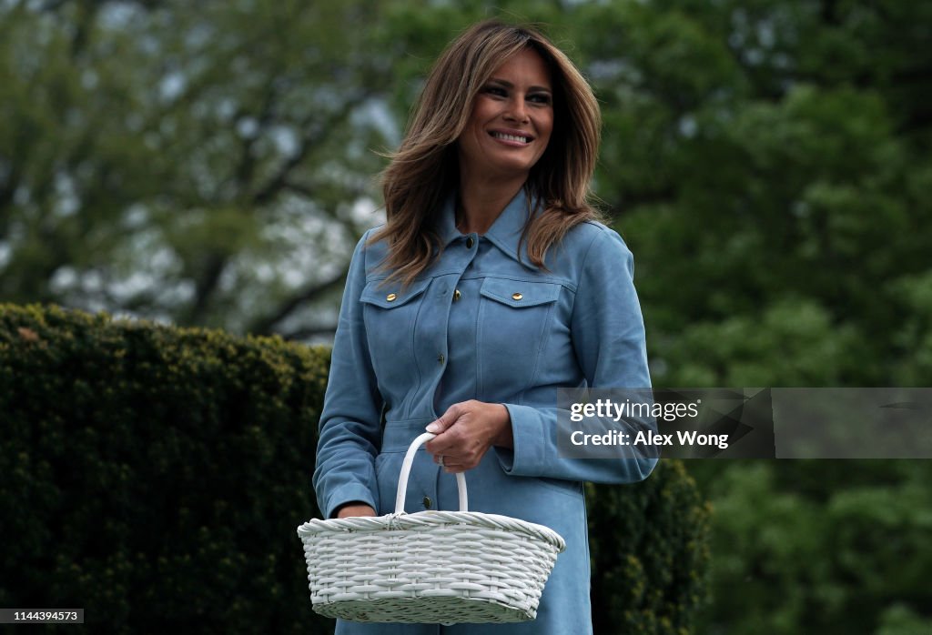 President And Mrs Trump Host Annual White House Easter Egg Roll