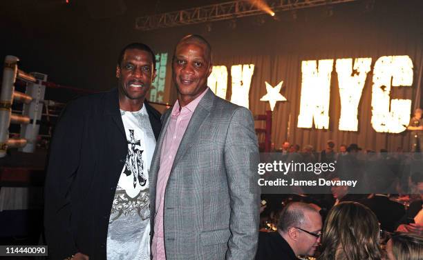 Dwight Gooden and Darryl Strawberry attend the 6th Annual BOX NYC at Roseland Ballroom on May 19, 2011 in New York City.