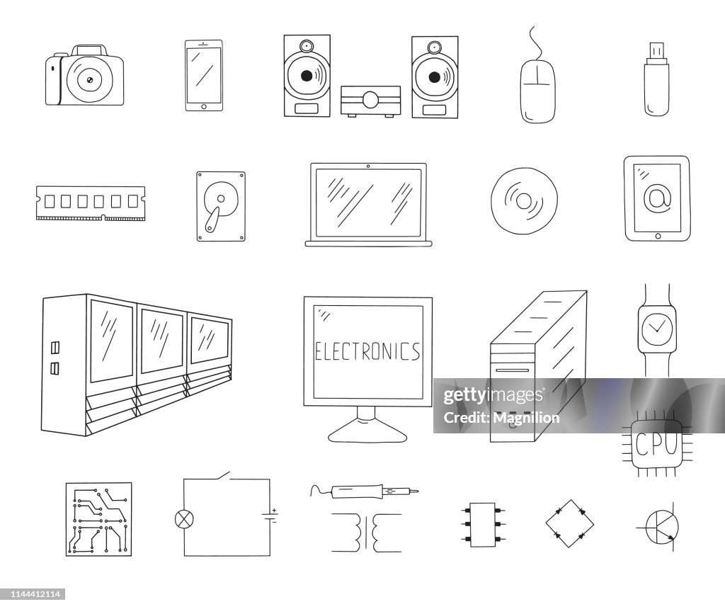 Digital Doodles Set