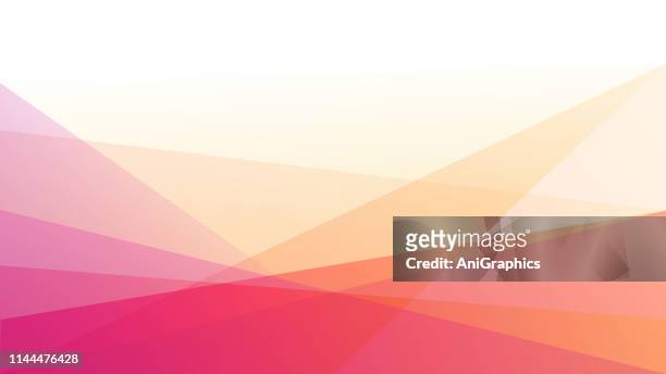 abstract triangular background - magenta stock illustrations