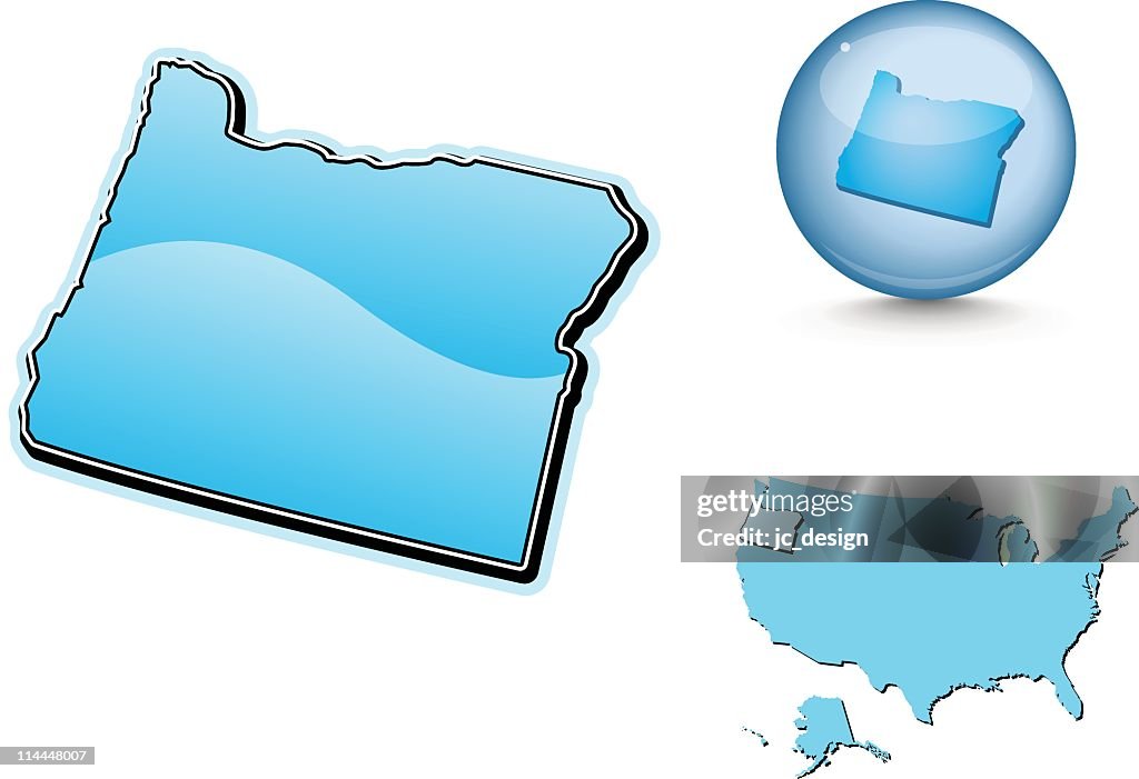 Blue state series - Oregon