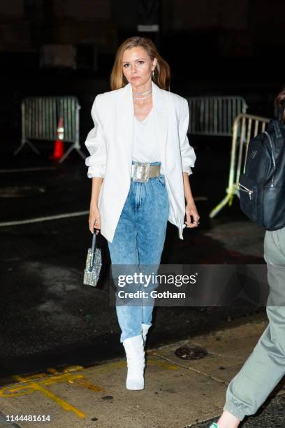 Elizabeth Sulcer attends Gigi Hadid's 24th Birthday at L'Avenue in Midtown on April 22, 2019 in New York City.