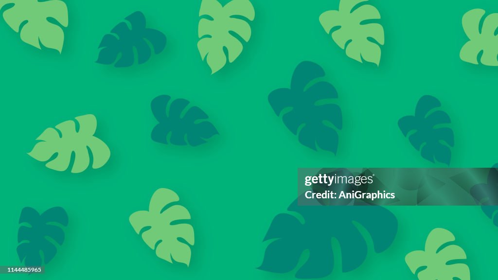 Colorful Leaf Background