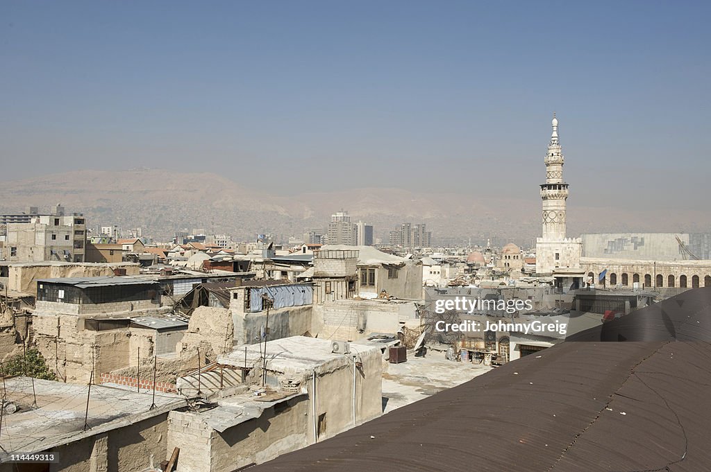 Damascus rooftop view