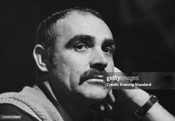 Scottish actor and producer Sean Connery, UK, 7th November 1969.