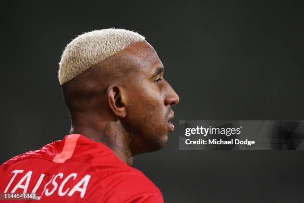 Anderson Talisca of Guangzhou Evergrande looks upfield during the round 1 AFC Champions League Group F match between Melbourne Victory and Guangzhou...