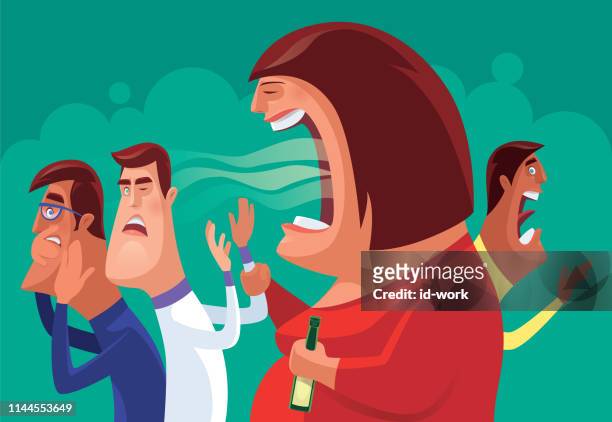 61 Bad Breath High Res Illustrations - Getty Images
