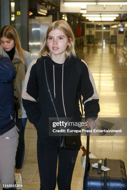 Victoria Iglesias Rijnsburguer is seen on April 21, 2019 in Madrid, Spain.