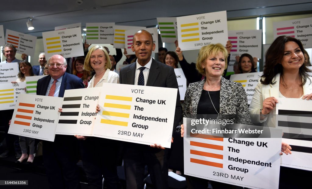 The Independent Group Launches Its European Election Campaign