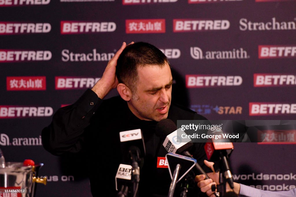 World Snooker Championship - Day Four