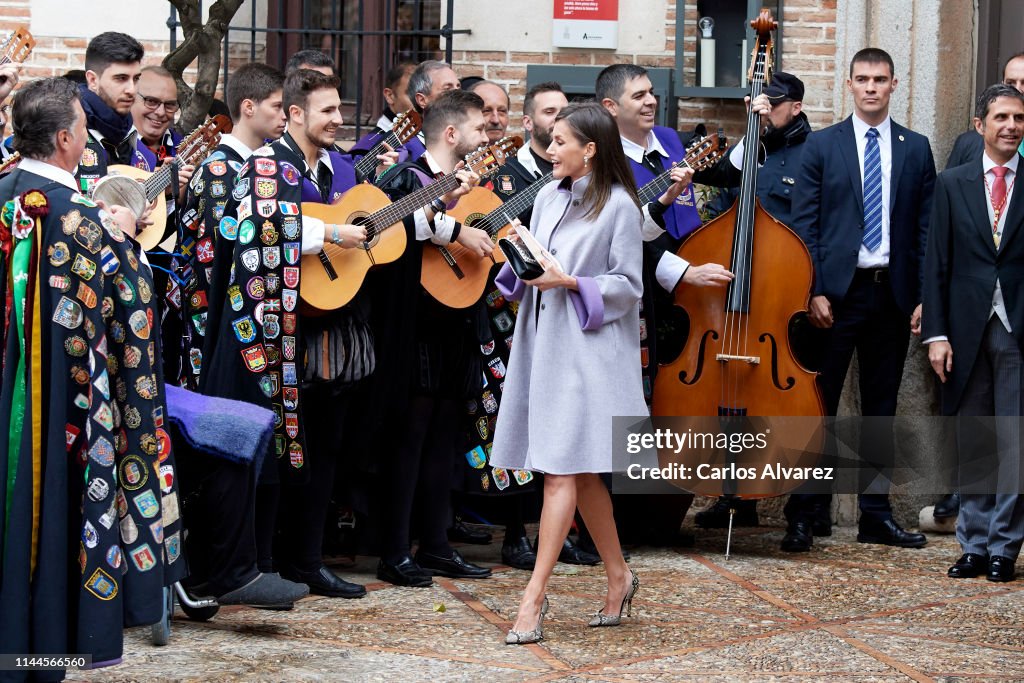 Spanish Royals Attend 'Miguel de Cervantes' Literature Awards