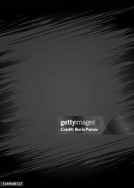 strong and bold black background texture - floating particles stock illustrations