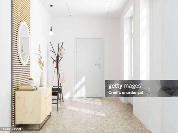 entrée de la porte avant de la maison - porte entrée photos et images de collection