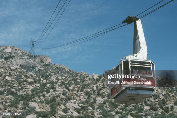 Sandia Peak Tramway, Albuquerque, New Mexico, US, June 1991.